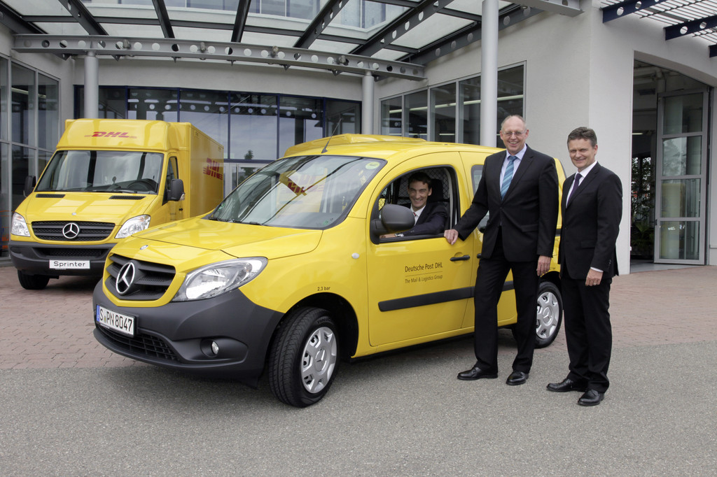 Erster Mercedes-Benz Citan geht an die Post