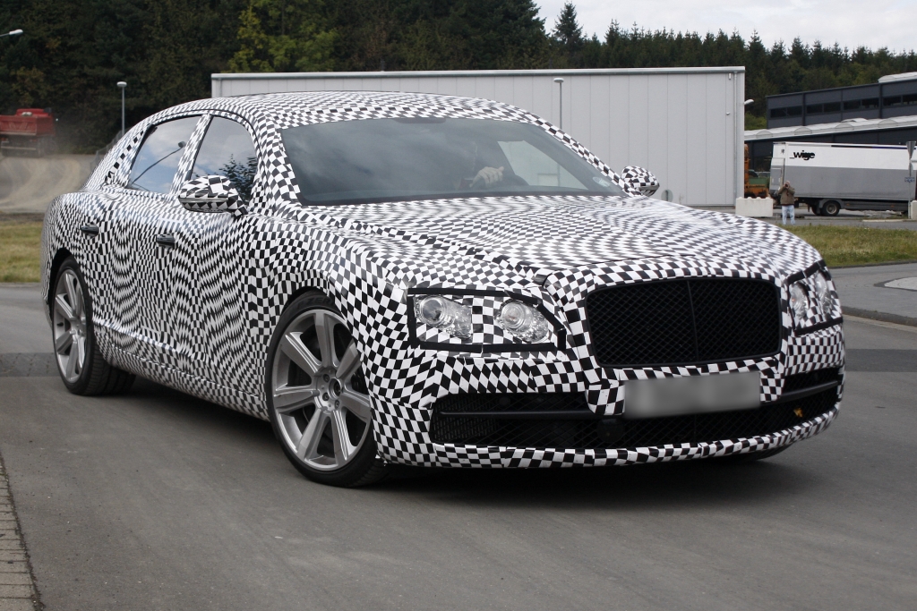 Erwischt: Bentley Continental Flying Spur Facelift – Britischer Humor