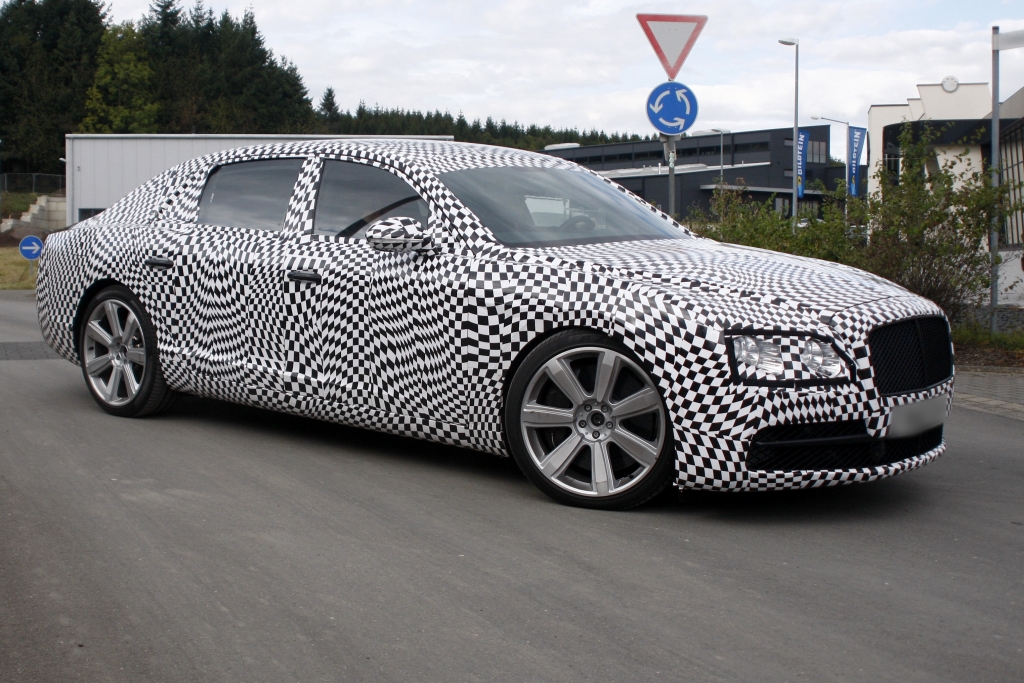 Erwischt: Bentley Continental Flying Spur Facelift – Britischer Humor