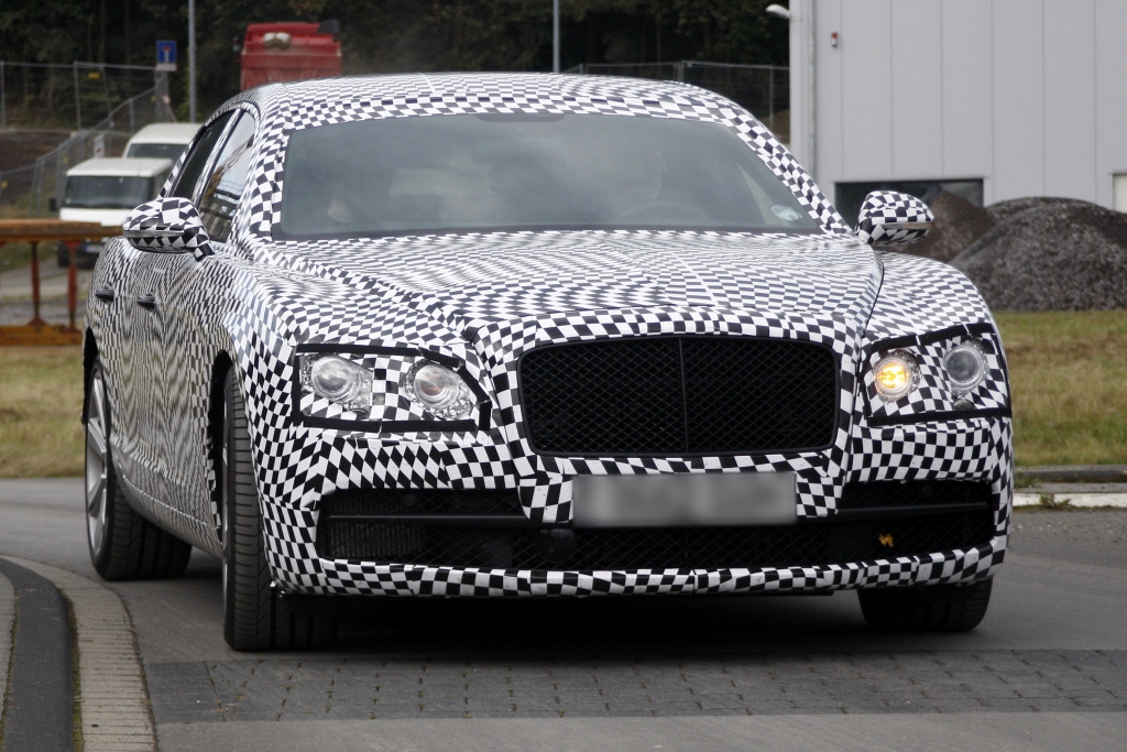 Erwischt: Bentley Continental Flying Spur Facelift – Britischer Humor