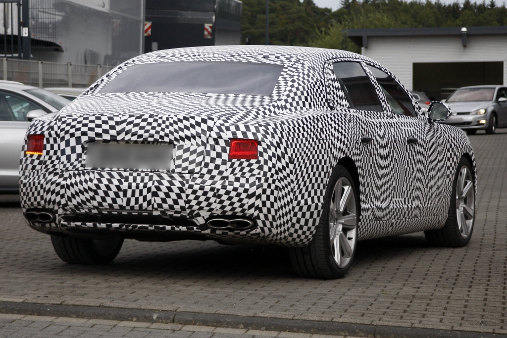 Erwischt: Bentley Continental Flying Spur Facelift – Britischer Humor