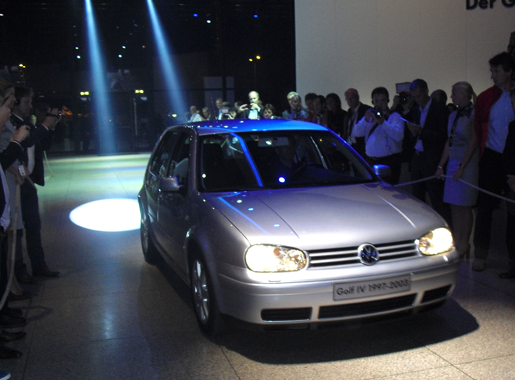 Es folgte der Golf IV (1997-2003). 