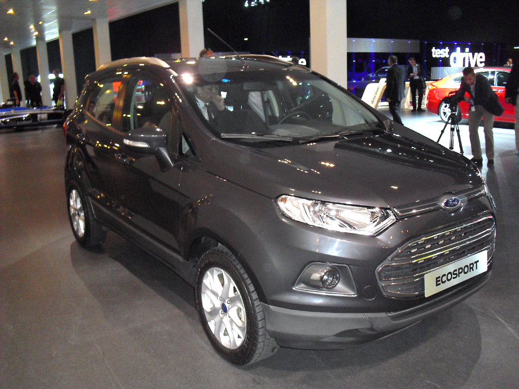 Ford-Neuheiten: Beim EcoSport handelt es sich um ein noch kompakteres SUV-Modell. 