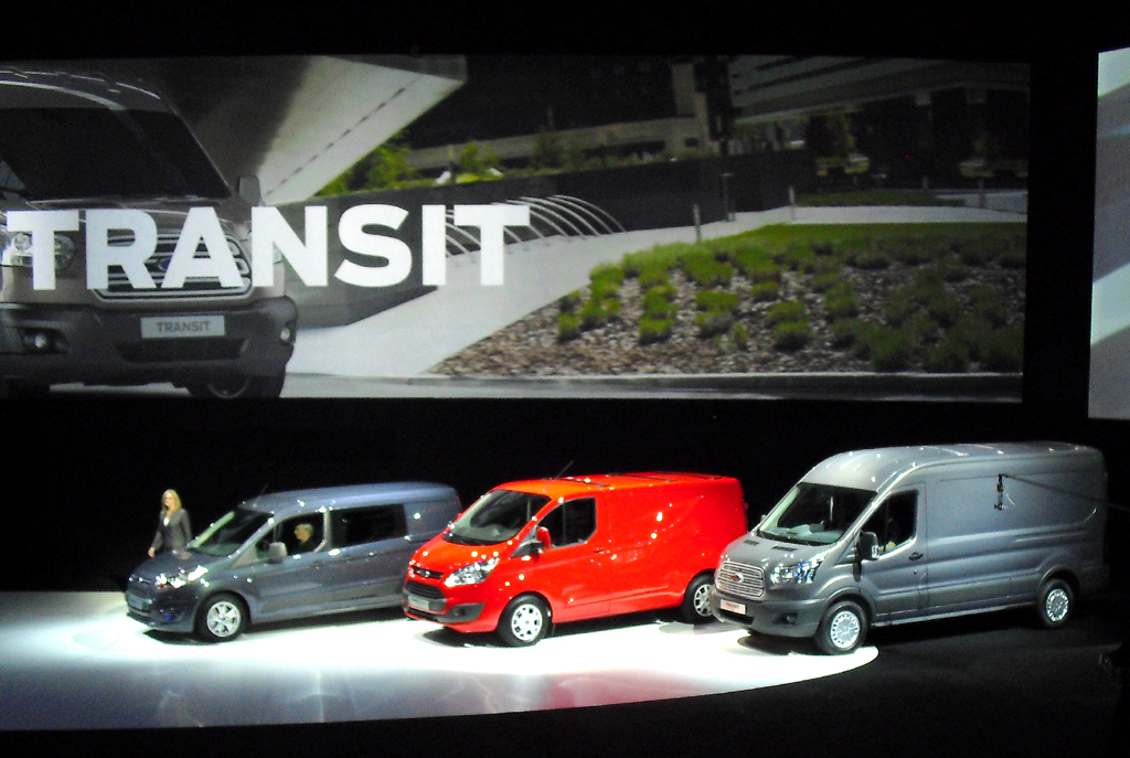 Ford-Neuheiten: Ein Blick auf die neuen Transit-Transporter, ... 