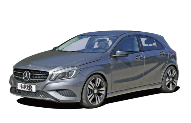 H&R legt Hand an neue Mercedes-Benz A-Klasse 