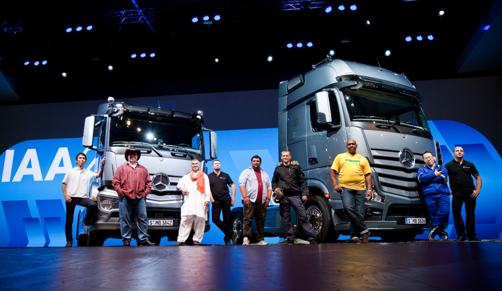 IAA 2012: Daimler präsentiert 