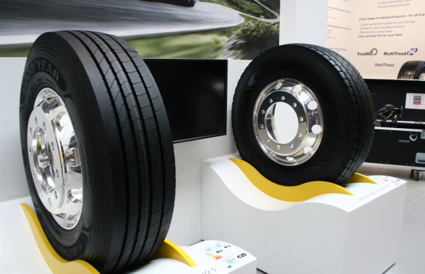 IAA Nutzfahrzeuge 2012: Goodyear-Reisebusreifen feiern Weltpremiere