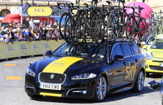 Jaguar XF Sportbrake begleitet Großbritannien-Rundfahrt