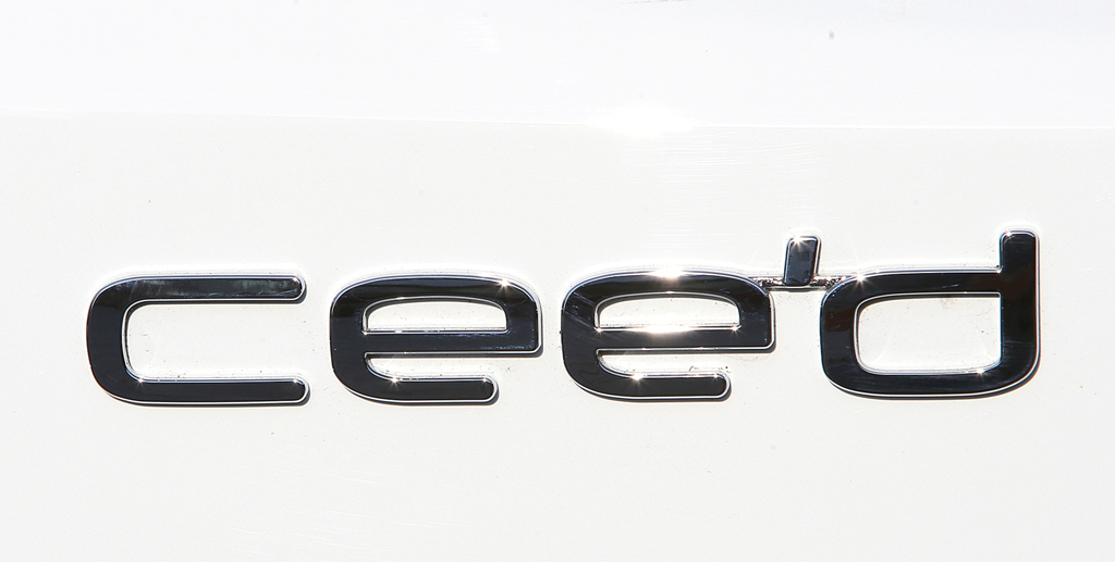 Kia Cee'd sw: Modellschriftzug am Heck. 