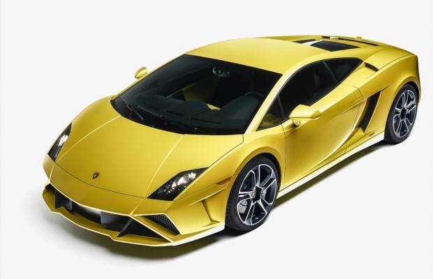 Lamborghini mit retuschiertem Gallardo LP 560-4