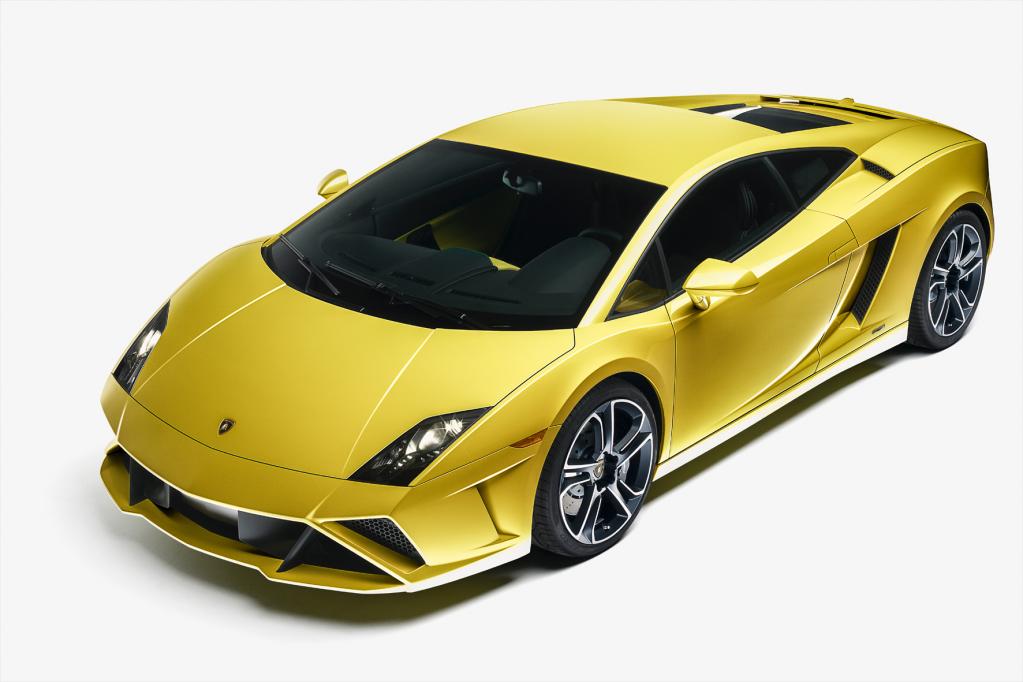 Lamborghini mit retuschiertem Gallardo LP 560-4