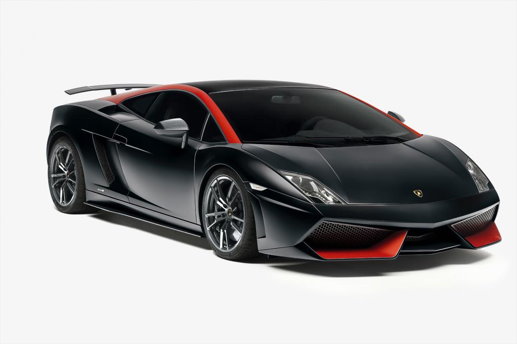 Lamborghini mit retuschiertem Gallardo LP 560-4