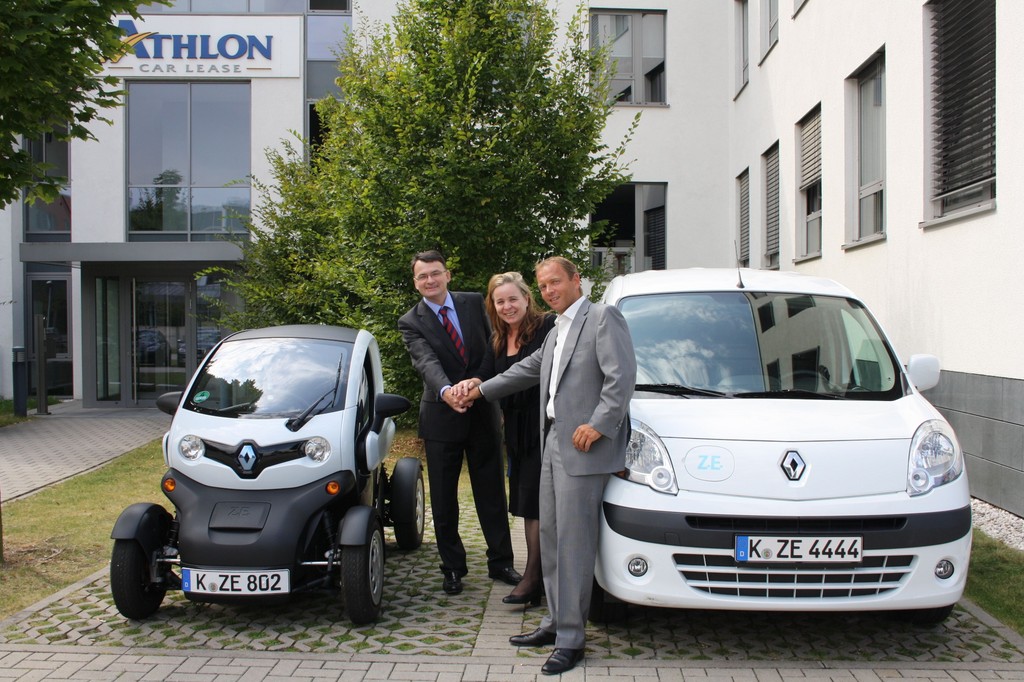 Leasing-Anbieter vertreibt Elektrofahrzeuge von Renault