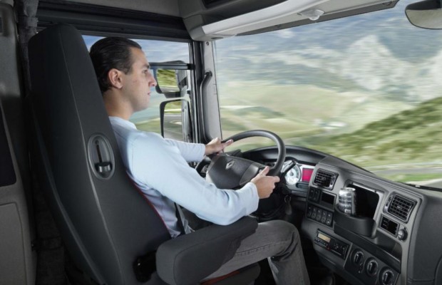 Lkw-Fahrer - Immer mehr mit Gurt