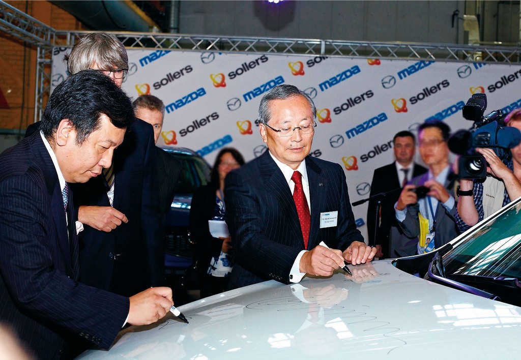Mazda startet mit Sollers Produktion in Russland