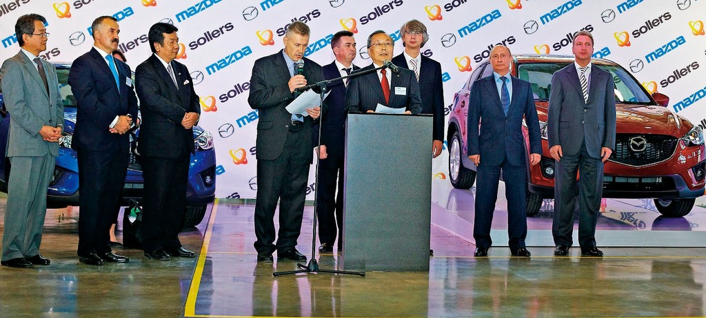 Mazda startet mit Sollers Produktion in Russland