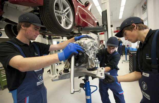 Mehr Auszubildende bei BMW