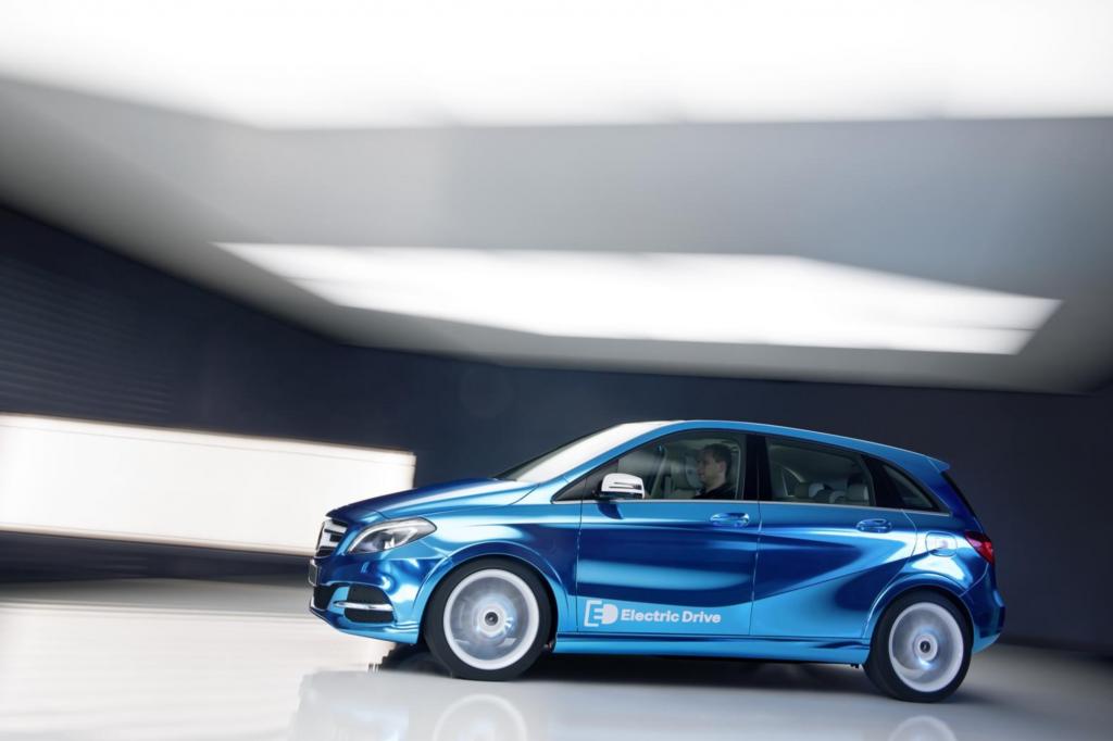Mercedes Concept B-Class Electric Drive - Elektro-Van 2.0