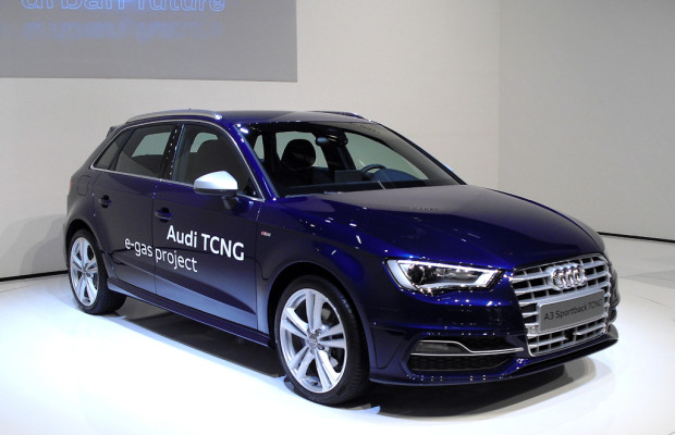 Mit Energie aus Windkraft: Erster e-gas- Audi gibt Ausblick auf neuen A3-Sportback