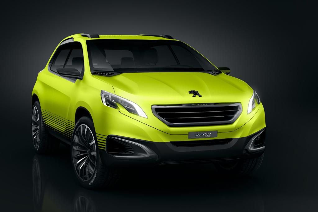 Mit der Studie 2008 Concept präsentieren die Franzosen einen Kleinwagen-SUV-Minivan