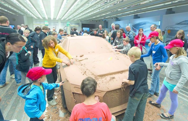 Offene Türen bei Audi