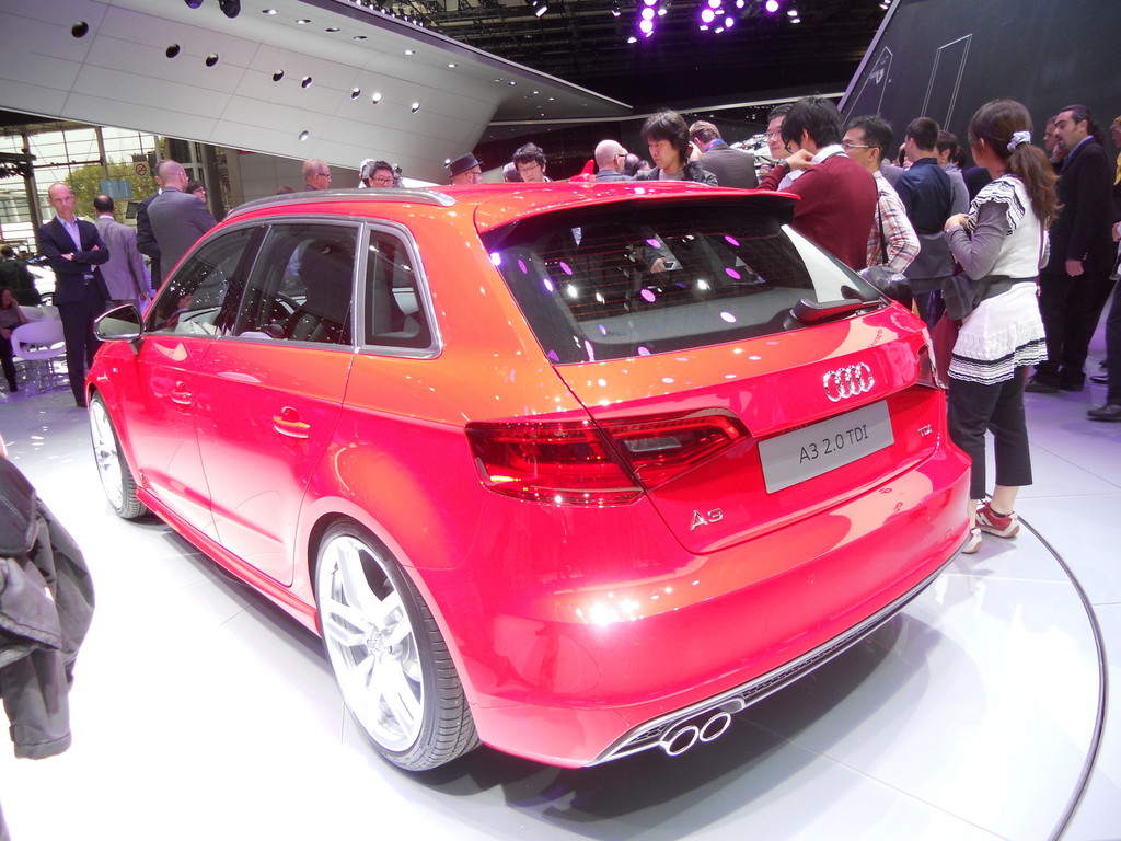 Paris 2012: Audi hat mit A3 Sportback noch viel vor