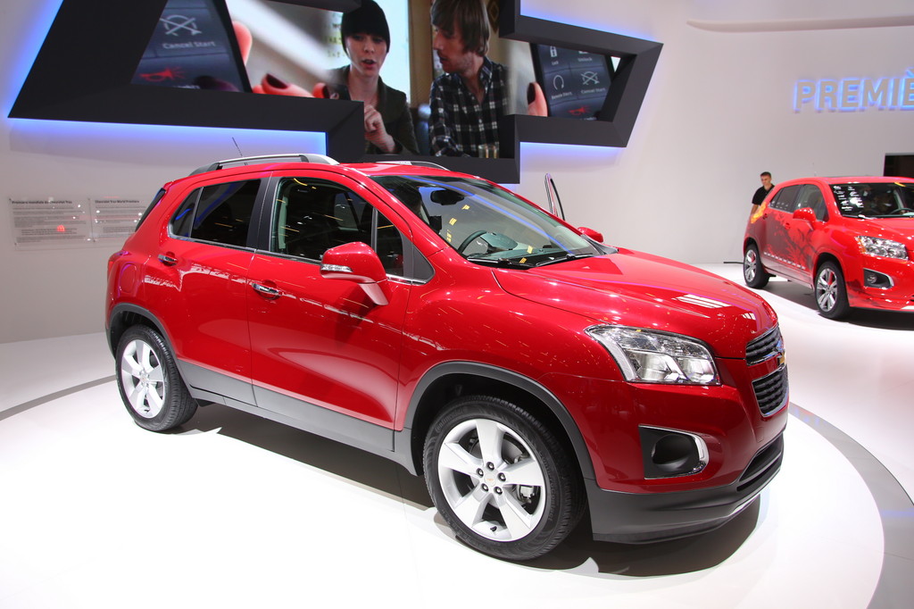 Paris 2012: Chevrolet Trax feiert Weltpremiere