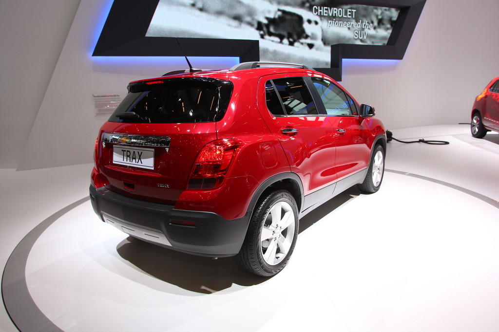 Paris 2012: Chevrolet Trax feiert Weltpremiere