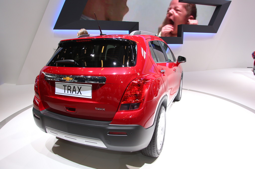 Paris 2012: Chevrolet Trax feiert Weltpremiere