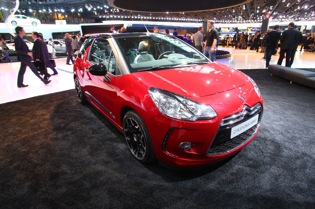 Paris 2012: Citroen DS3 Cabrio knüpft an die Ente an