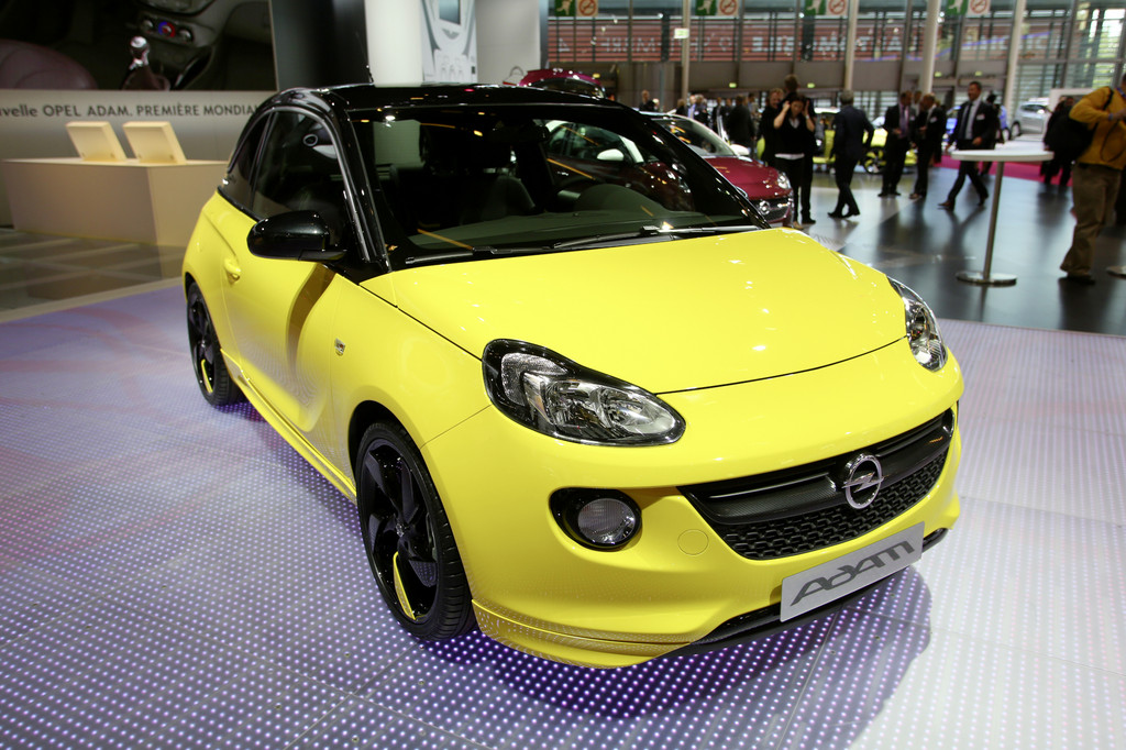 Paris 2012: Der Opel Adam steht für nahezu unbegrenzte Vielfalt