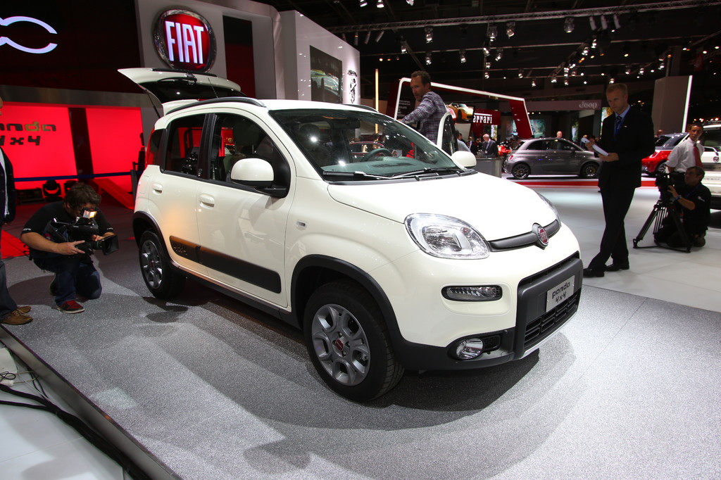 Paris 2012: Fiat zeigt gleich drei neue Panda