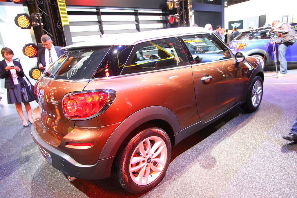Paris 2012: Mini Paceman kommt im Frühjahr