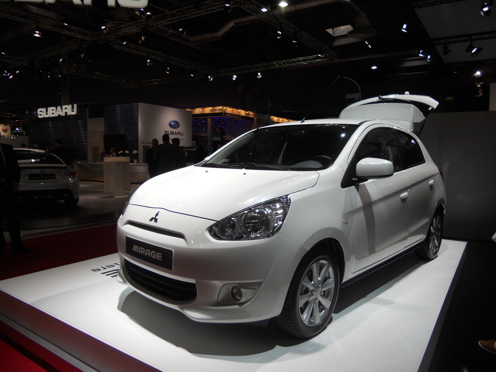 Paris 2012: Mitsubishi Mirage kommt Anfang 2013