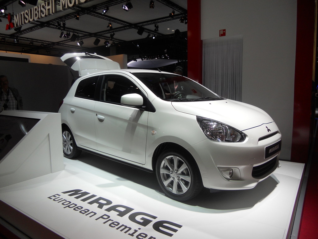 Paris 2012: Mitsubishi Mirage kommt Anfang 2013