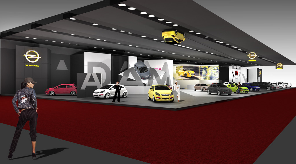 Paris 2012: Opel zeigt vier personalisierte Adam
