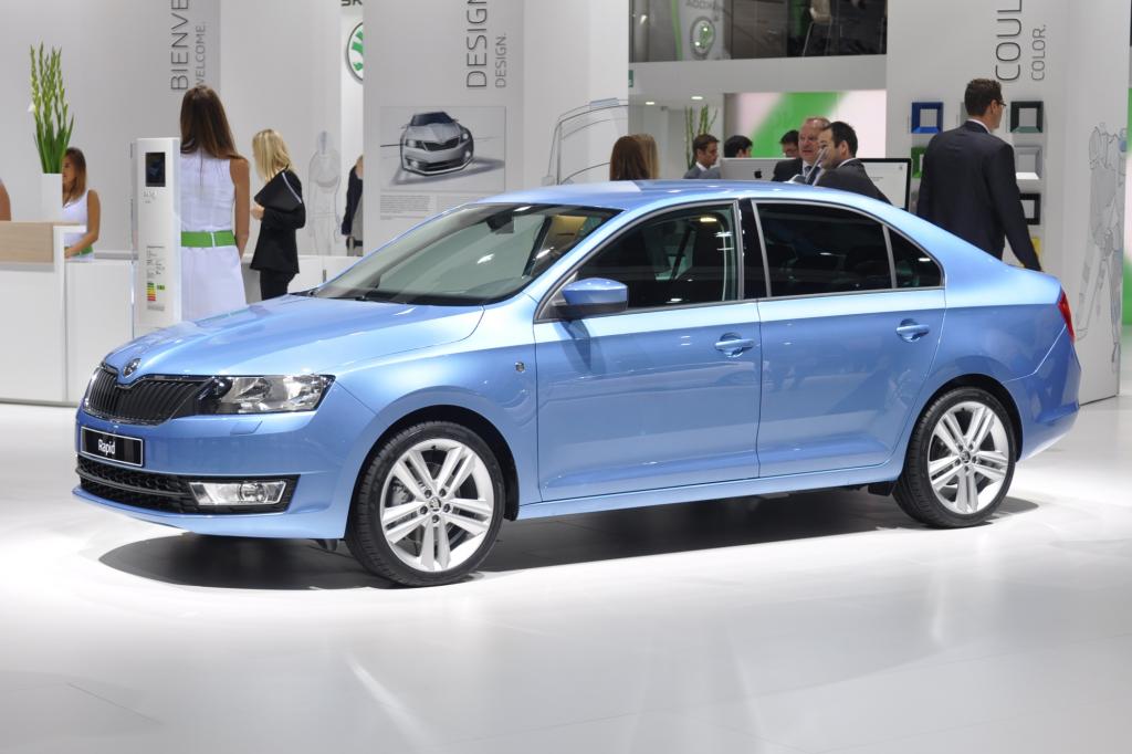 Paris 2012: Skoda Rapid - Limousine zum Kleinwagenpreis
