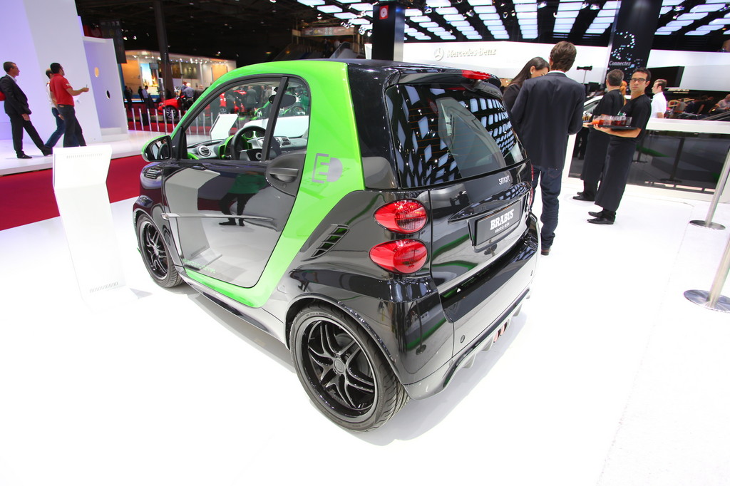 Paris 2012: Smart Brabus Electric Drive kann bestellt werden