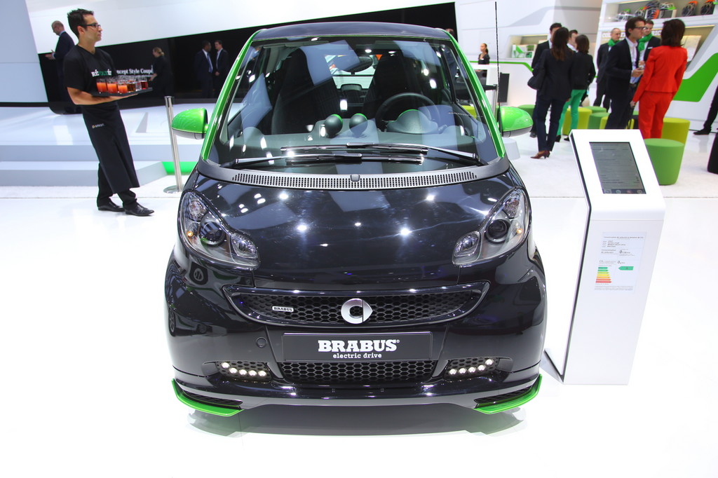 Paris 2012: Smart Brabus Electric Drive kann bestellt werden