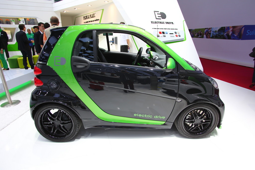 Paris 2012: Smart Brabus Electric Drive kann bestellt werden