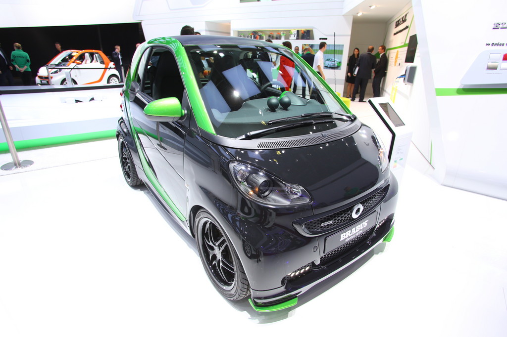 Paris 2012: Smart Brabus Electric Drive kann bestellt werden