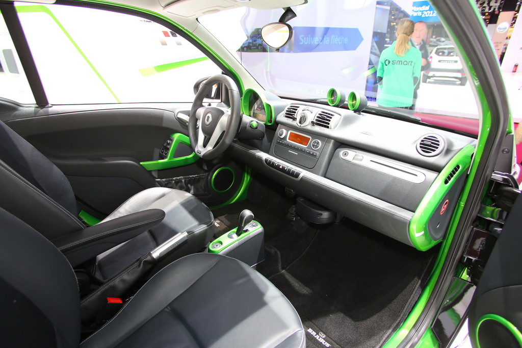 Paris 2012: Smart Brabus Electric Drive kann bestellt werden