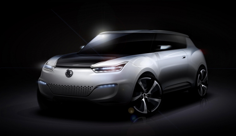 Paris 2012: Ssangyong stellt Konzeptfahrzeug e-XIV vor