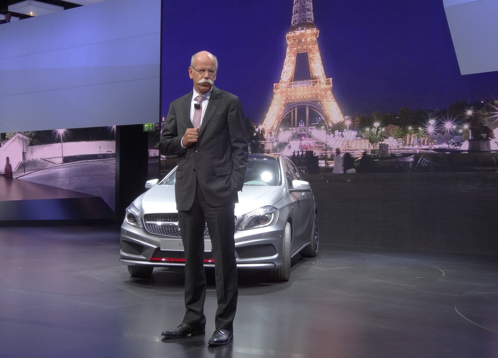 Paris 2012: Zetsche ruft 2013 zum Jahr der A-Klasse aus