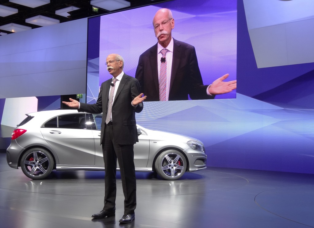 Paris 2012: Zetsche ruft 2013 zum Jahr der A-Klasse aus