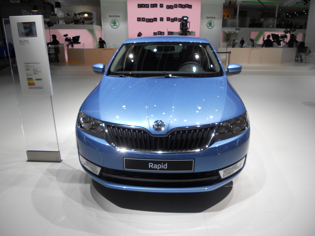 Paris 2012: Škoda Rapid ab 13 990 Euro zu haben