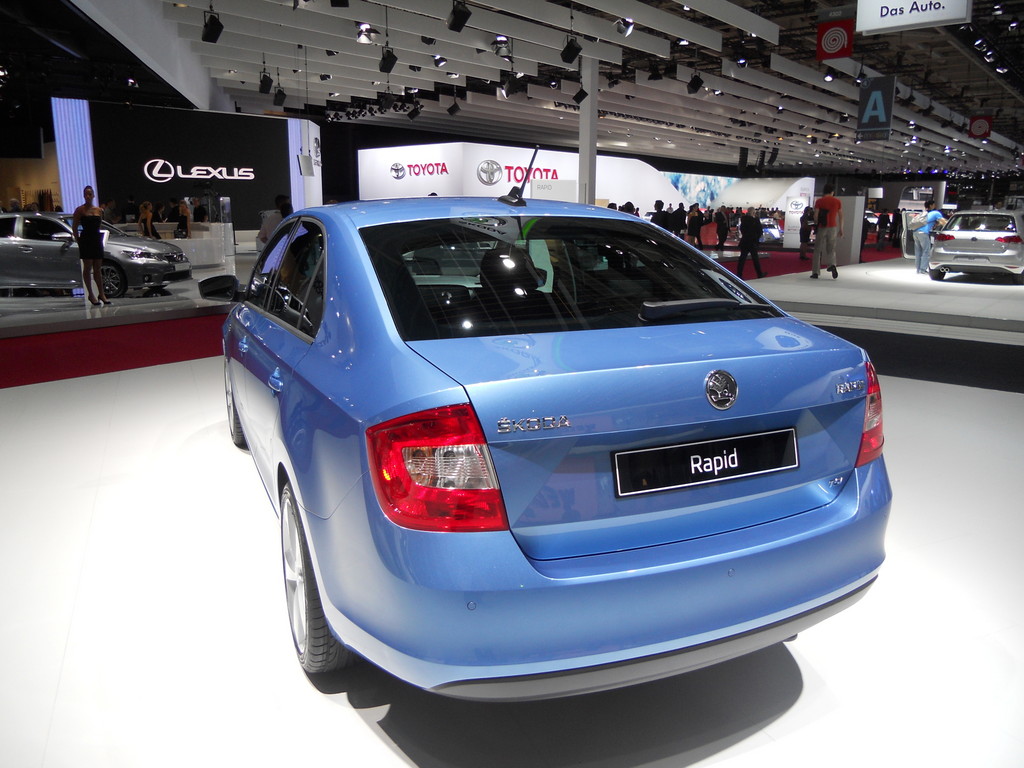 Paris 2012: Škoda Rapid ab 13 990 Euro zu haben