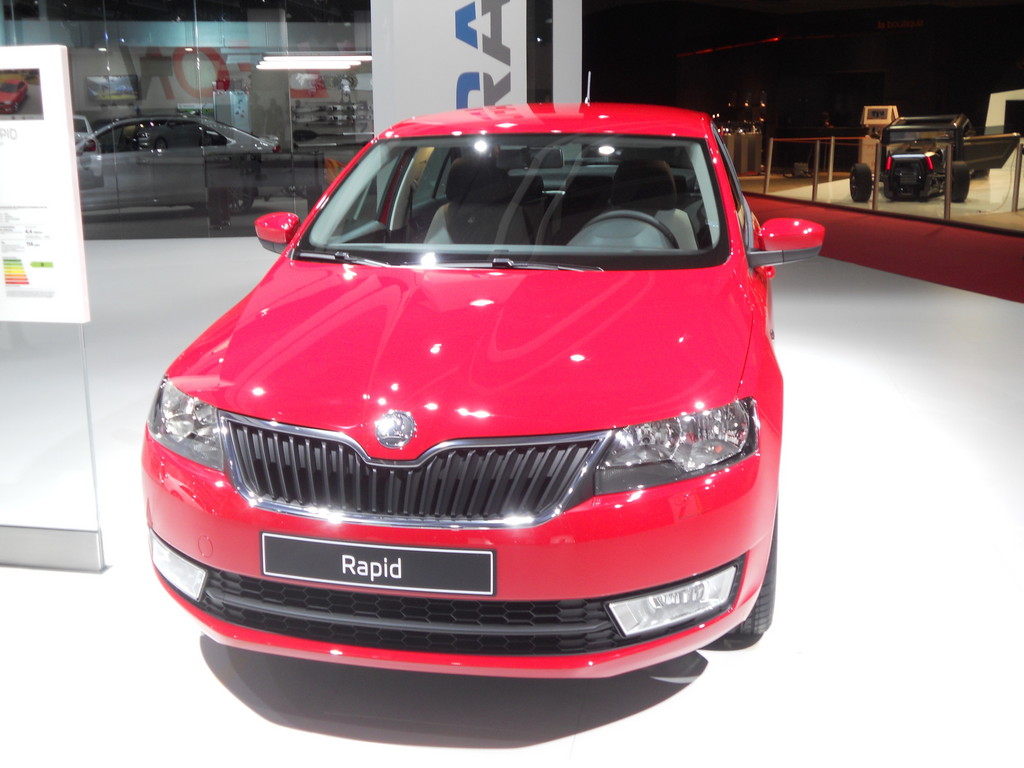 Paris 2012: Škoda Rapid ab 13 990 Euro zu haben