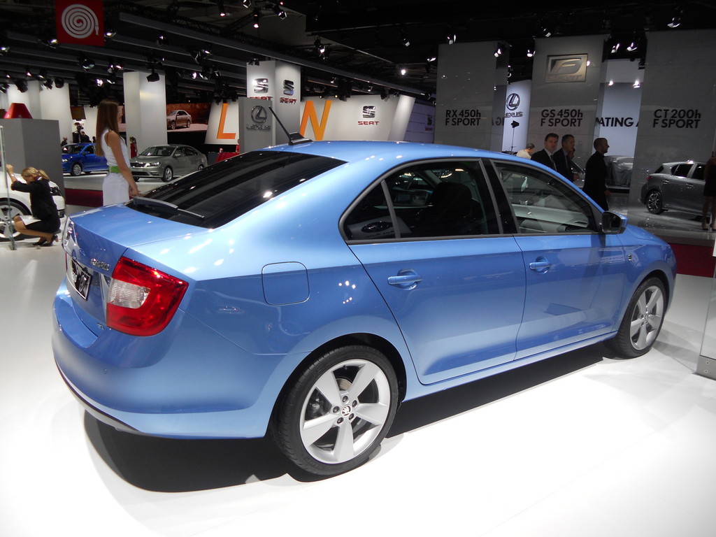 Paris 2012: Škoda Rapid ab 13 990 Euro zu haben