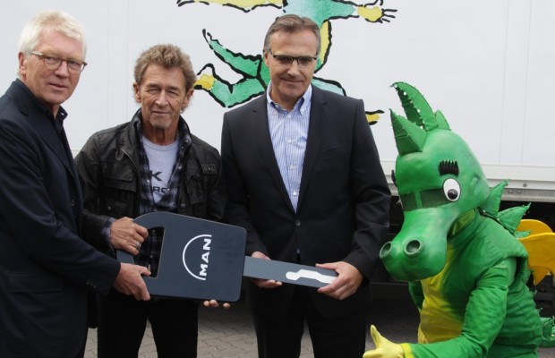 Peter Maffay und Tabaluga gehen mit MAN auf Tour
